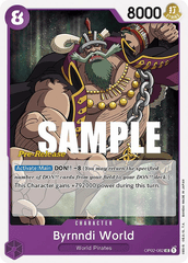 Byrnndi World - OP02-082 - P - Paramount War Pre-release Promo